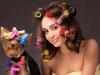 How to properly curl your hair with curlers?