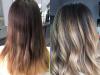 Ombre Hiusten värjäys (ombre, balayage, värivenyttely) Kuinka hoitaa ombre-värjättyjä hiuksia