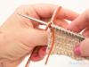 Свързване на конци при плетене