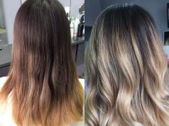 Ombre Hajfestés (ombre, balayage, színes nyújtás) Hogyan kell ápolni az ombre festett hajat